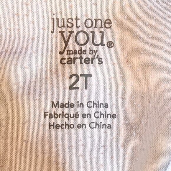 Carters Fleece Pajamas With Dinosaur Two Piece Set Size 2T - Picture 6 of 6